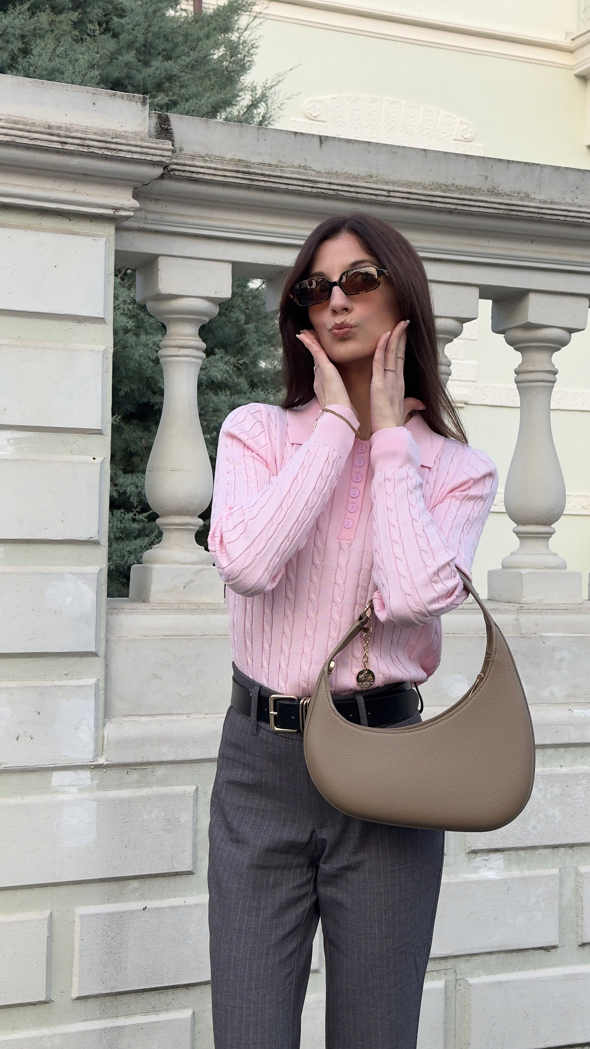 Borsa a spalla "Rosé Bag"