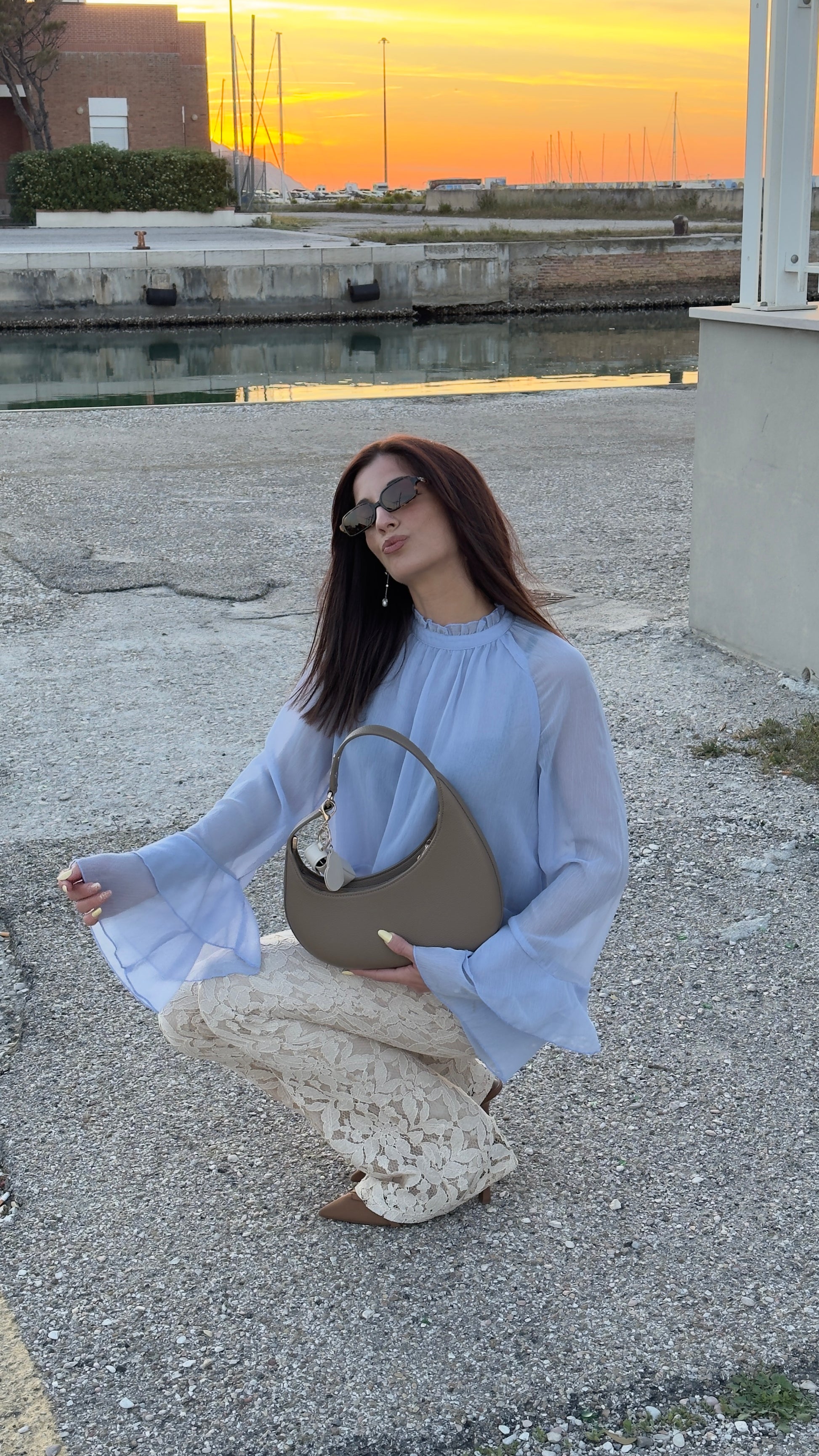 Borsa a spalla "Rosé Bag"